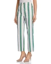 TORY BURCH AWNING-STRIPE PANTS,53869