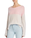 ATM ANTHONY THOMAS MELILLO COLOR-BLOCKED CASHMERE SWEATER,AW8307-AL
