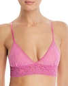 HANKY PANKY PADDED LACE BRALETTE,487004