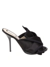 N°21 N ° 21 SABOT IN SATIN COLOR BLACK,10812671