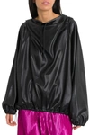 GIVENCHY HOODIE IN SHINY SATIN,10812765