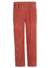 ASPESI STRIPED TROUSERS,10812521