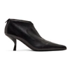 THE ROW THE ROW BLACK BOURGEOISE ANKLE BOOTS