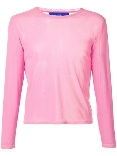 Anton Belinskiy Skinny Longsleeved T-shirt - 粉色 In Pink