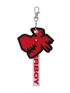 CHARLES JEFFREY LOVERBOY CHARLES JEFFREY LOVERBOY T-REX KEYRING - 红色