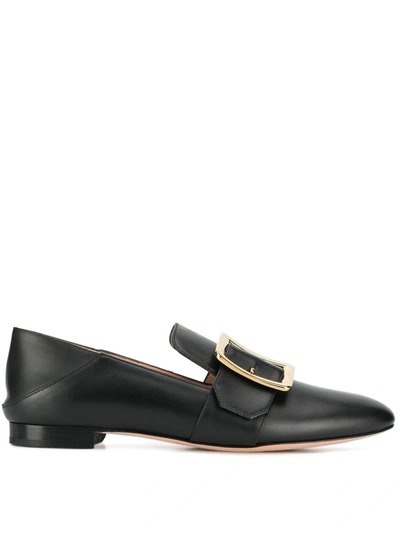 Bally Bell Du Jour Janelle Leather Loafers In Black