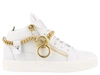 GIUSEPPE ZANOTTI CHAIN SNEAKERS,10812817