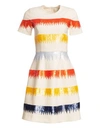AHLUWALIA Stripe Gale Dress