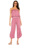 YOUNG FABULOUS & BROKE YOUNG, FABULOUS & BROKE AVIANA JUMPSUIT IN ROSE.,YOUN-WC23