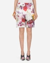 DOLCE & GABBANA PRINTED SILK SHORTS