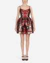 DOLCE & GABBANA JACQUARD LUREX DRESS