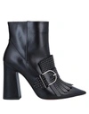 Pura López Ankle Boot In Black