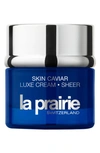 LA PRAIRIE SKIN CAVIAR LUXE CREAM SHEER, 1.69 OZ,08159