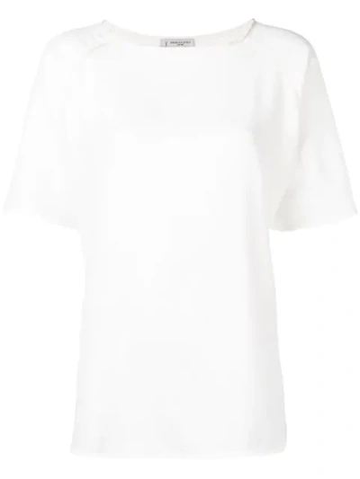 Alberto Biani Oversized Fit T-shirt In White