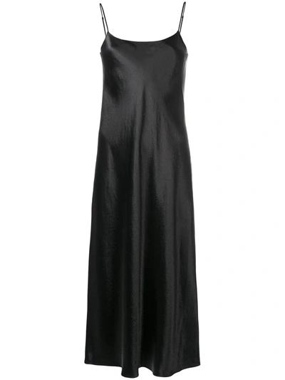 VINCE SLIP MIDI DRESS