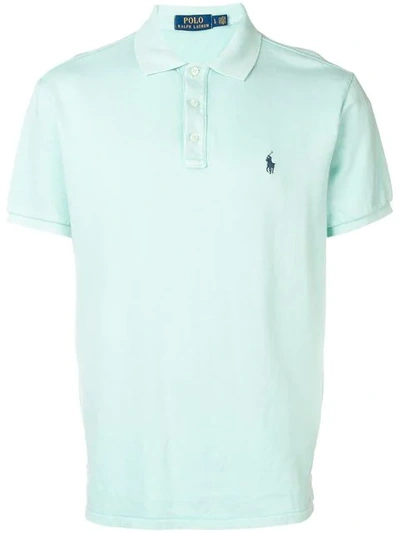 Ralph Lauren Embroidered Logo Polo Shirt - 绿色 In Green