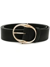 JUST CAVALLI TARNISHED BUCKLE BELT