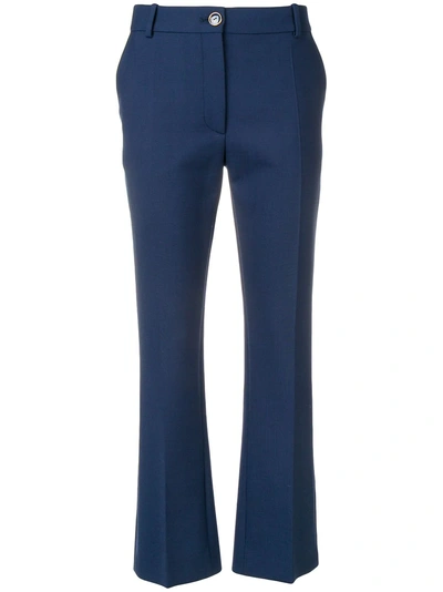 Valentino Straight-leg Trousers - 蓝色 In Blue