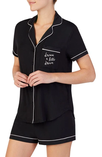 Kate Spade Short Pyjamas In Black