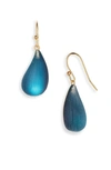 ALEXIS BITTAR 'LUCITE - DEWDROP' EARRINGS,LC00E006042