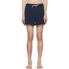 THOM BROWNE NAVY DRAWCORD WAIST SWIM SHORTS