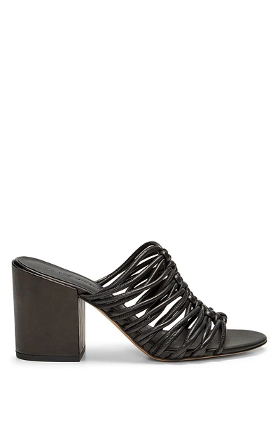 Rebecca Minkoff Women's Calanthe Block-heel Slide Sandals In Black