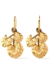 AURELIE BIDERMANN WOMAN 18-KARAT GOLD-PLATED EARRINGS GOLD,AU 2507222119326265