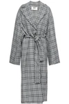 ZIMMERMANN FRAYED CHECKED WOOL JACKET,3074457345622591631