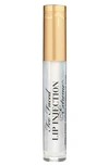 Too Faced Mini Lip Injection Extreme Hydrating Lip Plumper Original Clear 0.10 oz/ 2.8 G