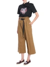 KENZO KENZO WIDE BELTED CROPPED PANTS