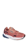 Adidas Originals Women's Originals Falcon Suede Casual Shoes, Pink - Size 10.0 In Trace Maroon/ Navy