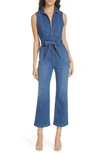 ALICE AND OLIVIA GORGEOUS DENIM JUMPSUIT,CD208301FNB