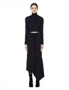 VETEMENTS VETEMENTS BLACK PRINTED EVENING DRESS,WSS195014/BLKFLW