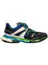 Balenciaga Multicoloured Track Low-top Sneakers In Multicolour