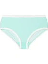 MIU MIU CONTRAST TRIM BRIEFS