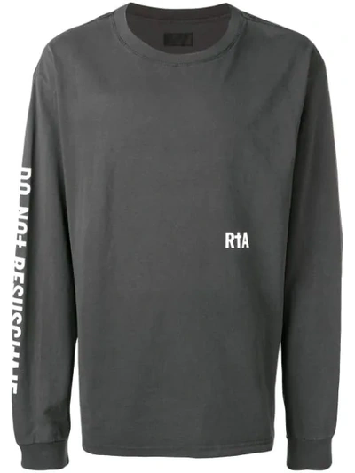 Rta 'organ Donor' Sweatshirt In Grey