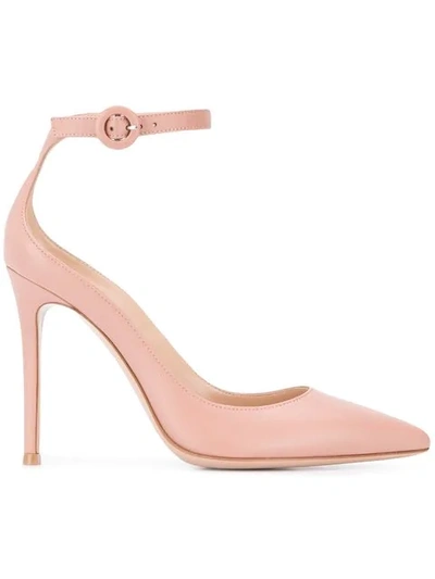 Gianvito Rossi Ankle Strap Pumps - 粉色 In Pink