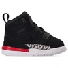 NIKE BOYS' TODDLER AIR JORDAN LEGACY 312 OFF-COURT SHOES IN BLACK SIZE 5.0 LEATHER,2433842