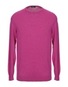 Drumohr Sweaters In Fuchsia