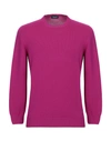 DRUMOHR DRUMOHR MAN SWEATER FUCHSIA SIZE 44 MERINO WOOL,39757413MA 8