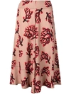 MARNI BRANCH PRINT SKIRT