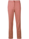 ETRO PRINTED TAPERED TROUSERS