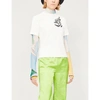 ANGEL CHEN CHARACTER-PRINT STRETCH-COTTON T-SHIRT