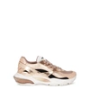 VALENTINO GARAVANI Bounce mesh and leather sneakers