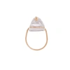 ANNIKA INEZ EMBRACED 14KT GOLD-FILLED AND GLASS EARRINGS