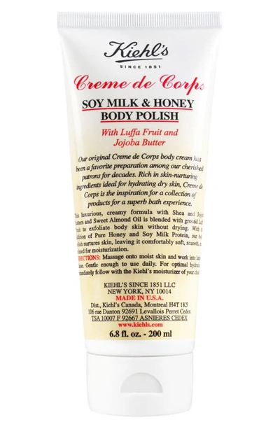 KIEHL'S SINCE 1851 SOY MILK & HONEY BODY POLISH, 6.8 OZ,S24982