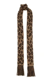 ALANUI Cashmere Wool Leopard Scarf,LWMA001E190030081588