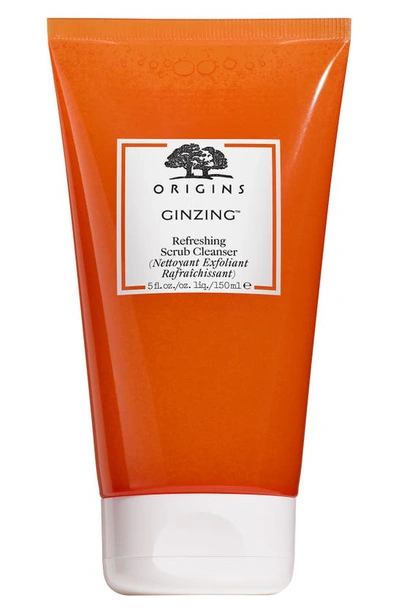 Origins Ginzing Refreshing Scrub Exfoliating Cleanser, 5 Oz.