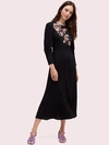 KATE SPADE sequin embellished midi dress,716454510599