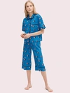 KATE SPADE ANTOINE BONJOUR CAPRI PJ SET,040758665366